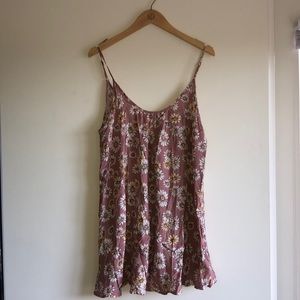 Mauve Daisy Dress - Forever 21